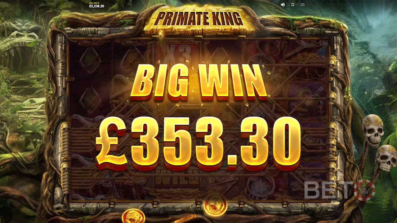 Võida tohutuid summasid Primate King Slot