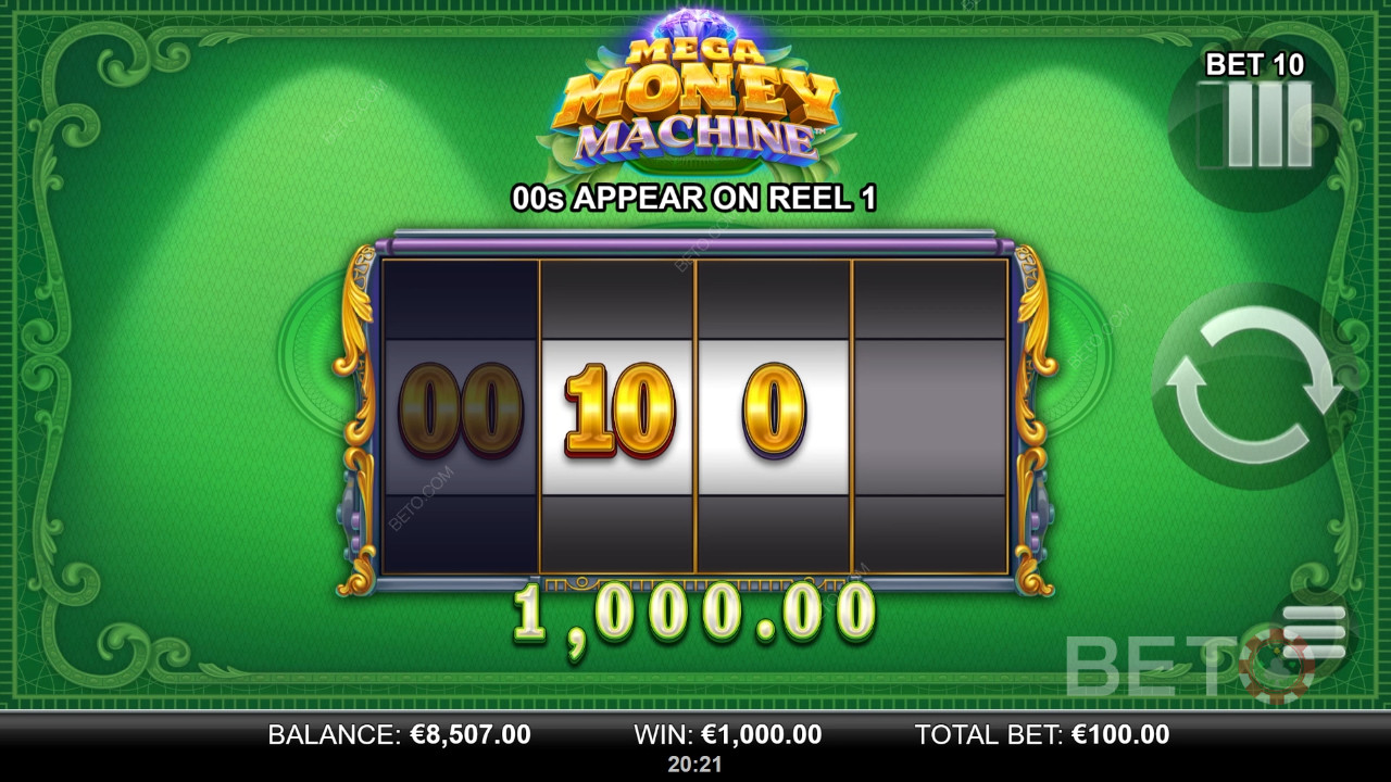 Mega Money Machine läbivaatamine BETO Slots poolt