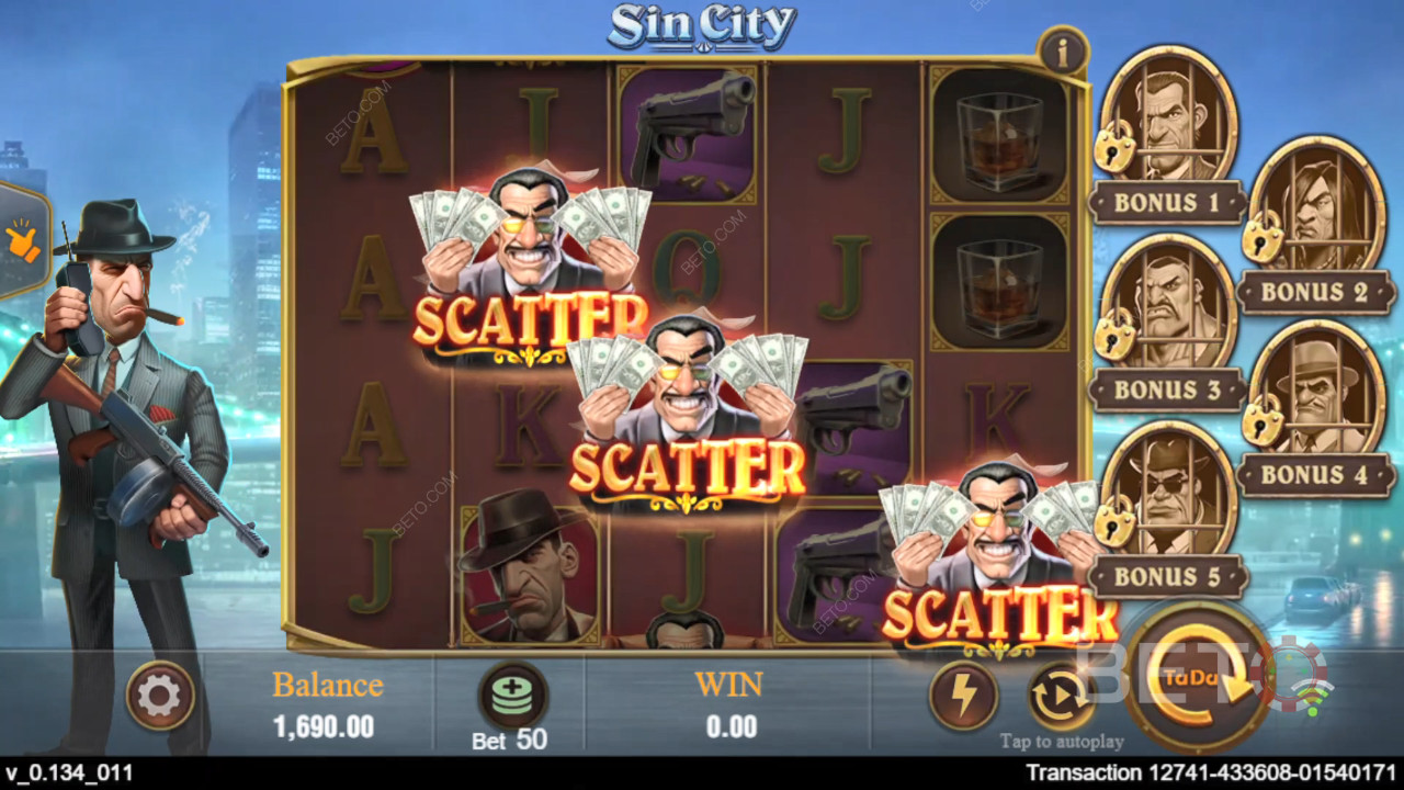 Sin City (TaDa Gaming) Mängi Tasuta