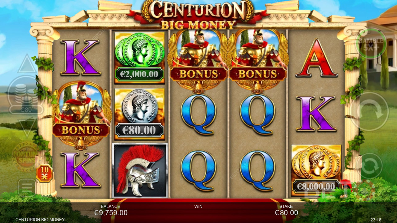 Centurion Big Money ülevaade BETO Slots poolt