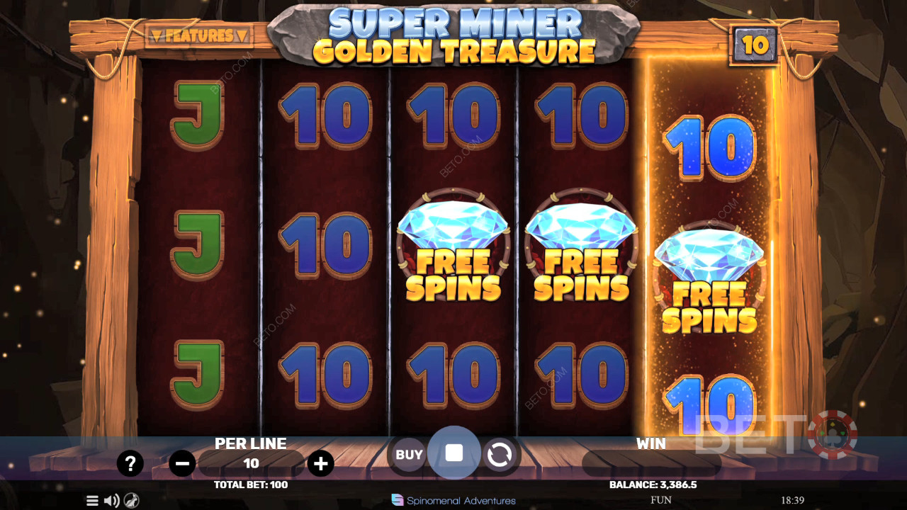 Super Miner - Golden Treasure Mängi Tasuta