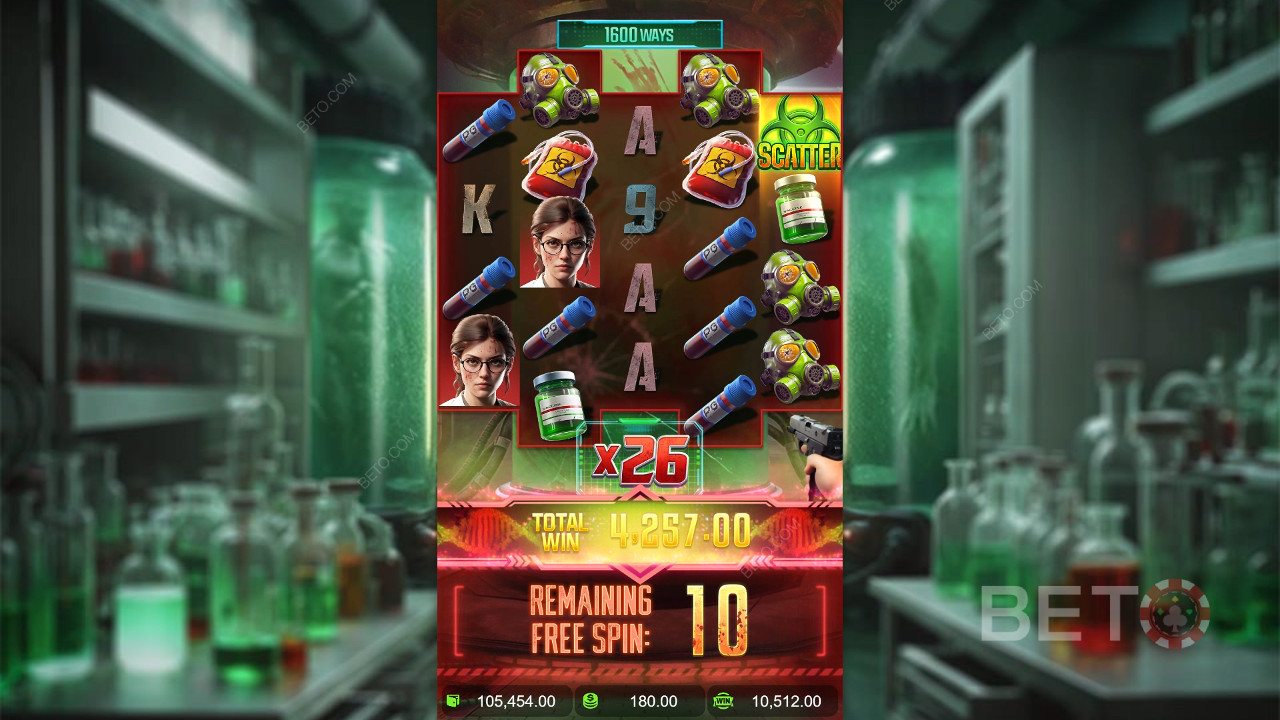 Boonusfunktsioonid seletab Zombie Outbreak poolt PG Soft