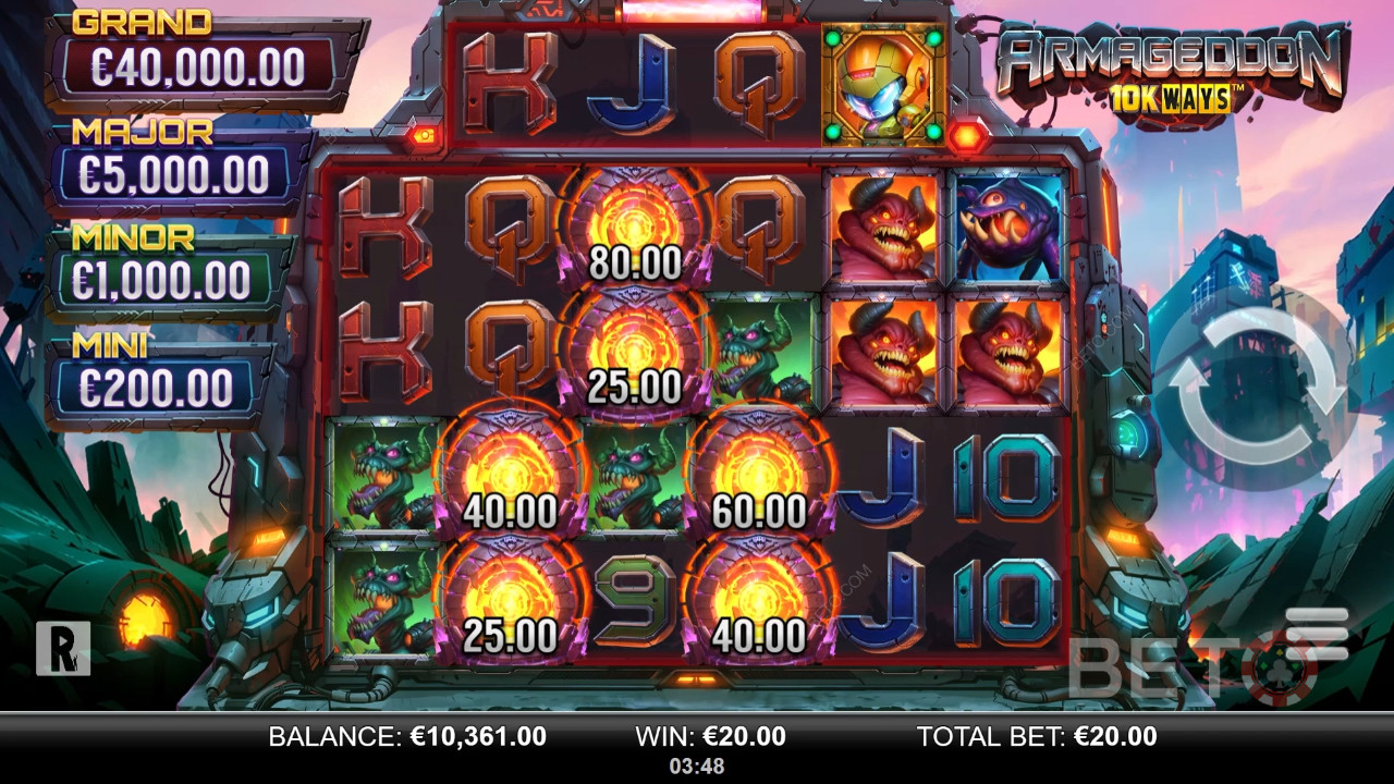 Armageddon 10k Ways Review by BETO Slots