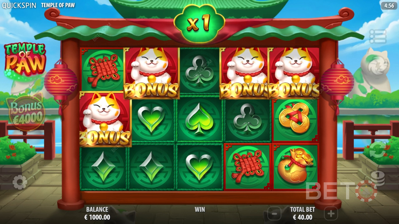 Temple of Paw Review by BETO Slots