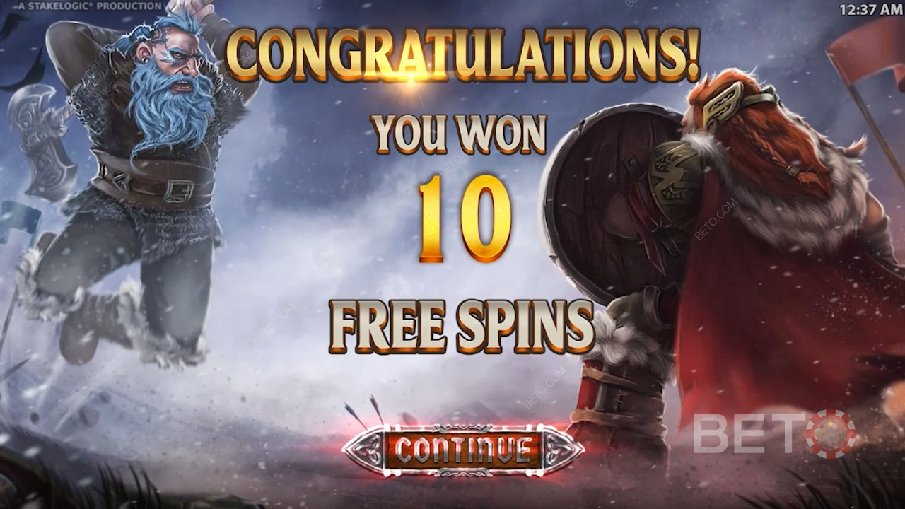 Viking Smash alates Stakelogic on väga volatiilne pesa