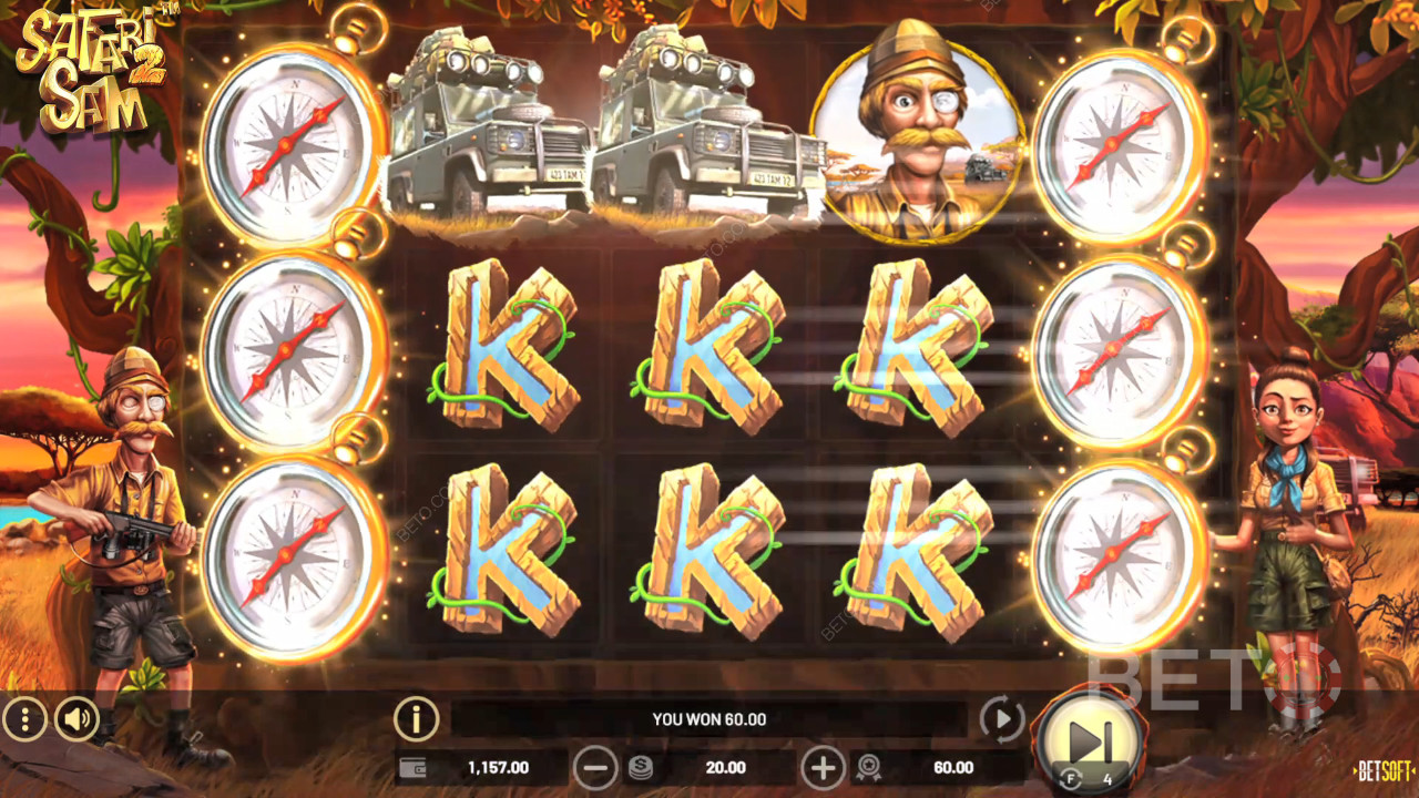 Safari Sam 2 ülevaade BETO Slots poolt