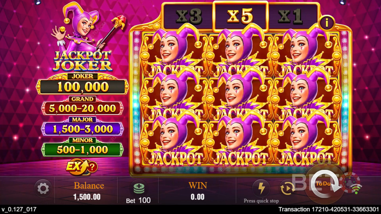Jackpot Joker Review by BETO Slots