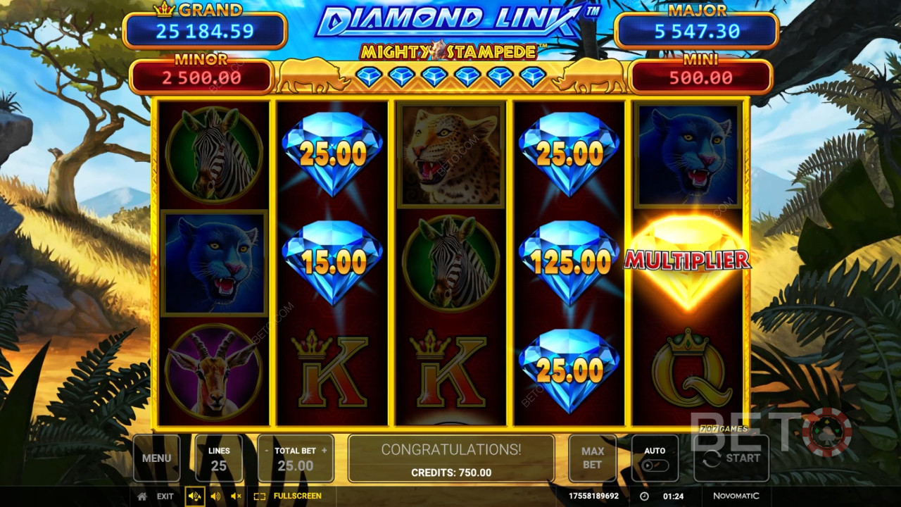 Diamond Link: Mighty Stampede Mängi Tasuta