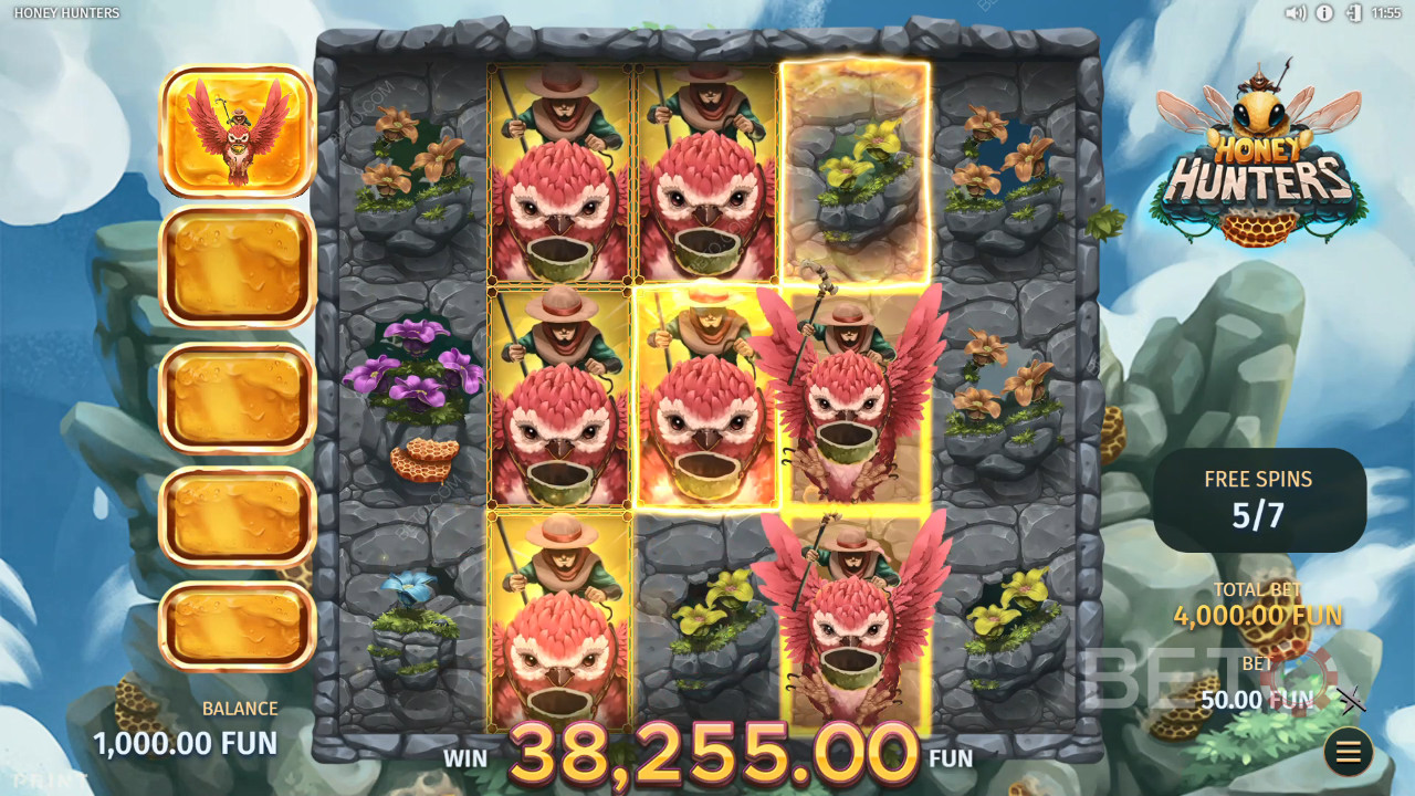 Honey Hunters Review by BETO Slots
