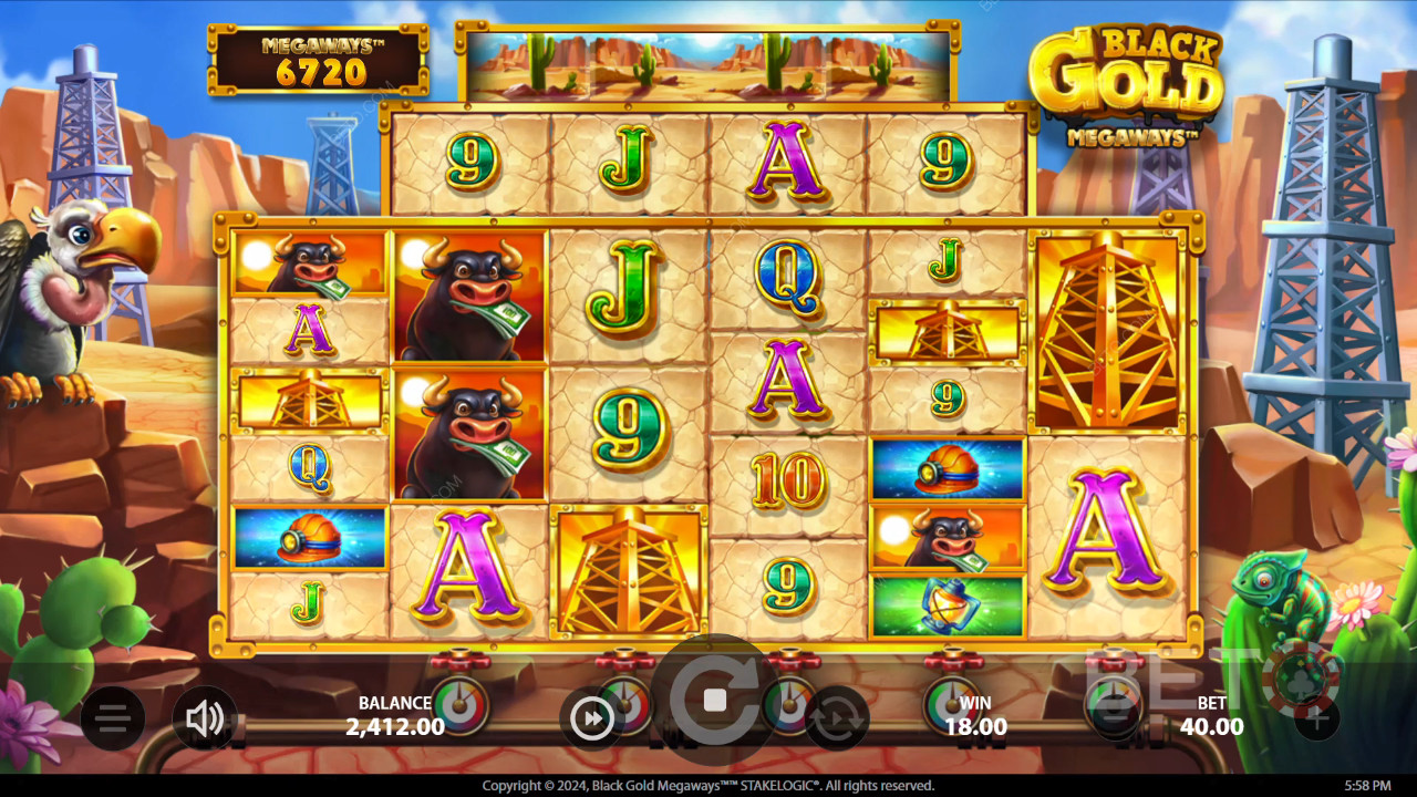 Black Gold Megaways ülevaade BETO Slots