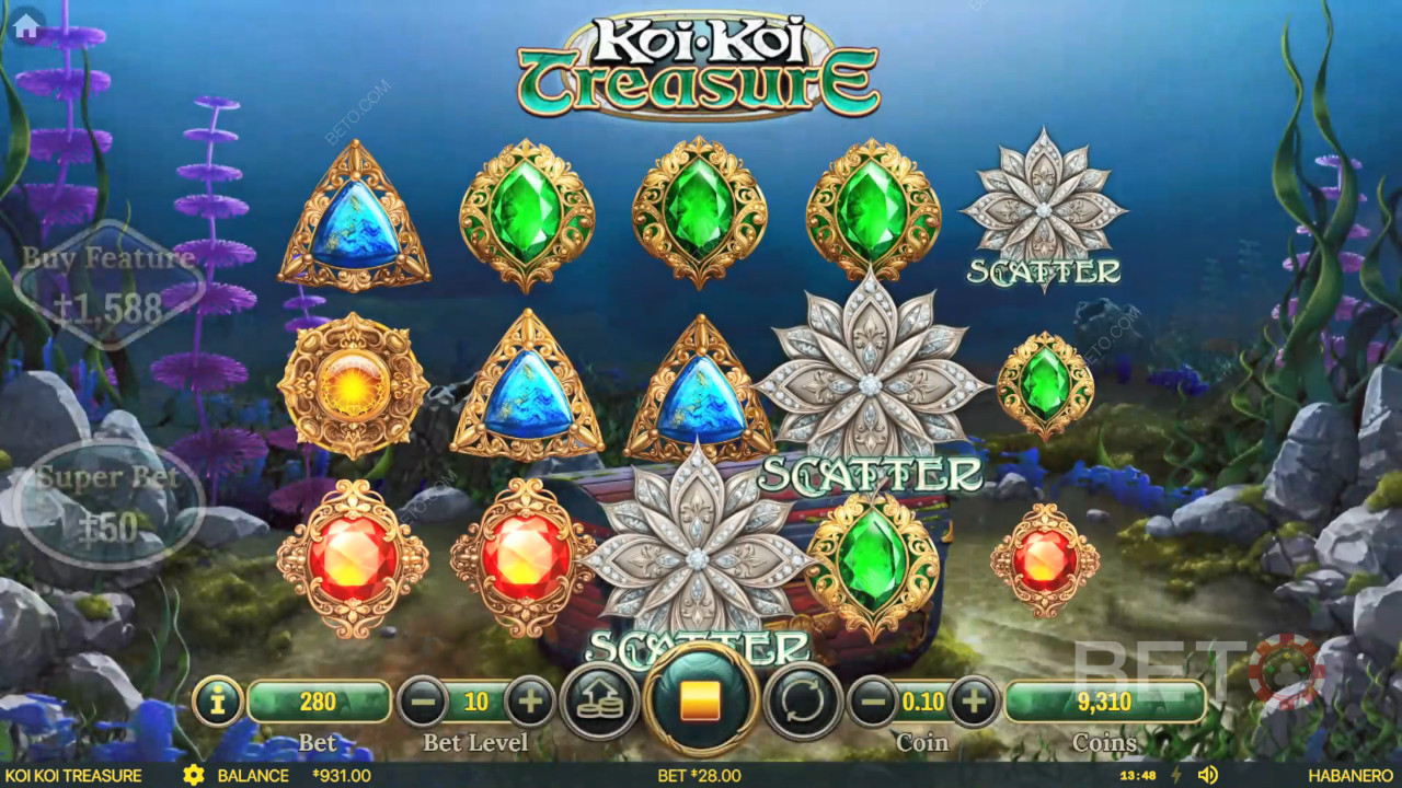 Kas Koi Koi Treasure Slot Online on seda väärt?