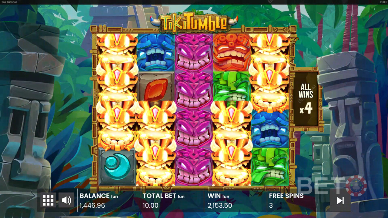 Tiki Tumble Review by BETO Slots