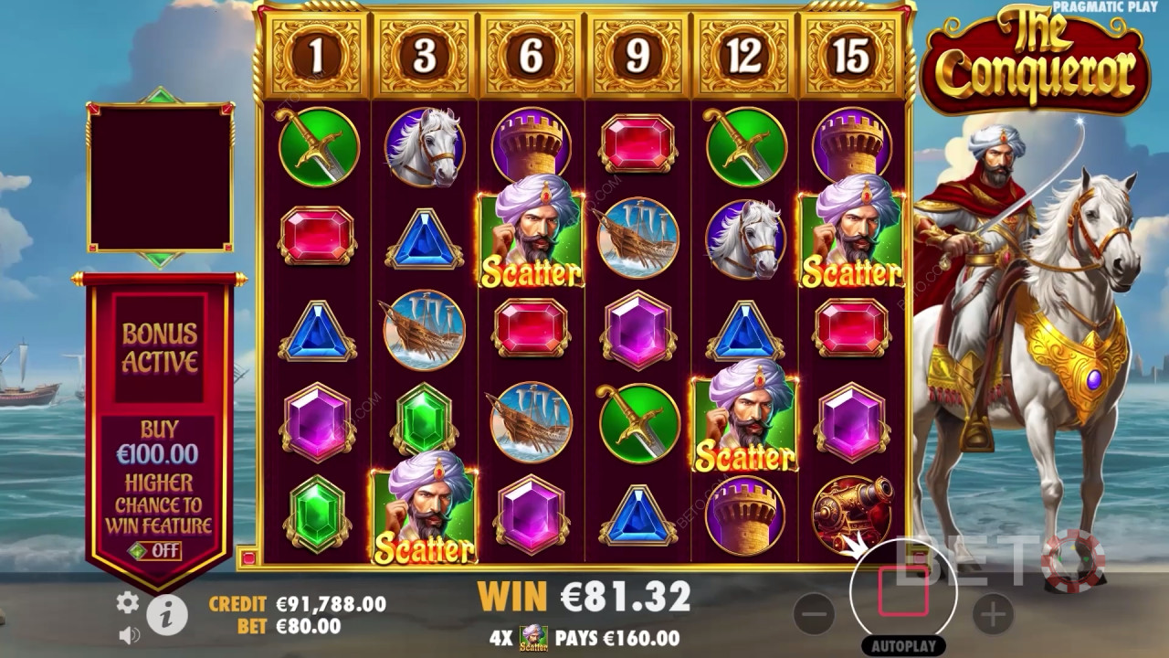 The Conqueror Review by BETO Slots
