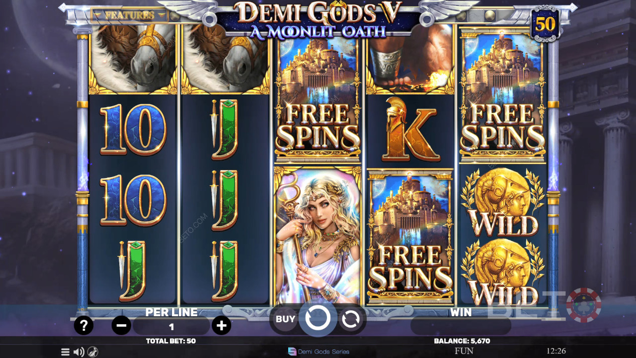 Demi Gods V – A Moonlit Oath Mängi Tasuta
