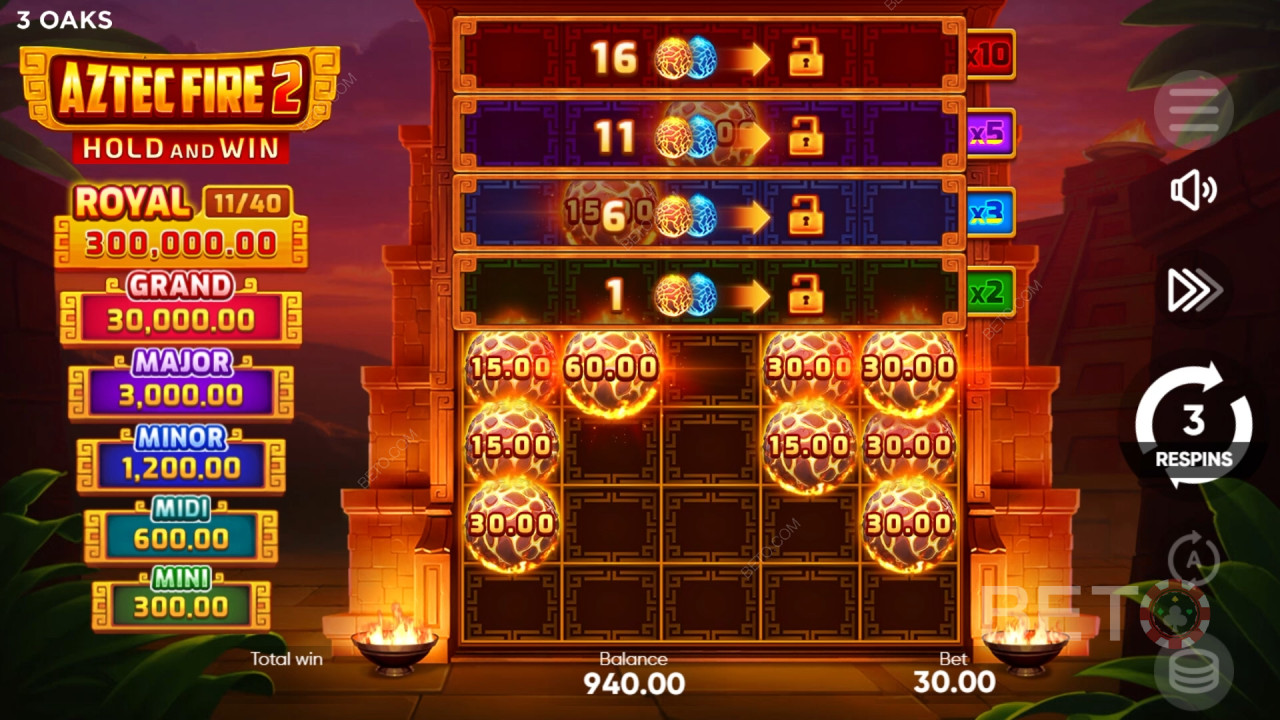Aztec Fire 2: Online Slot tasub keerutada?