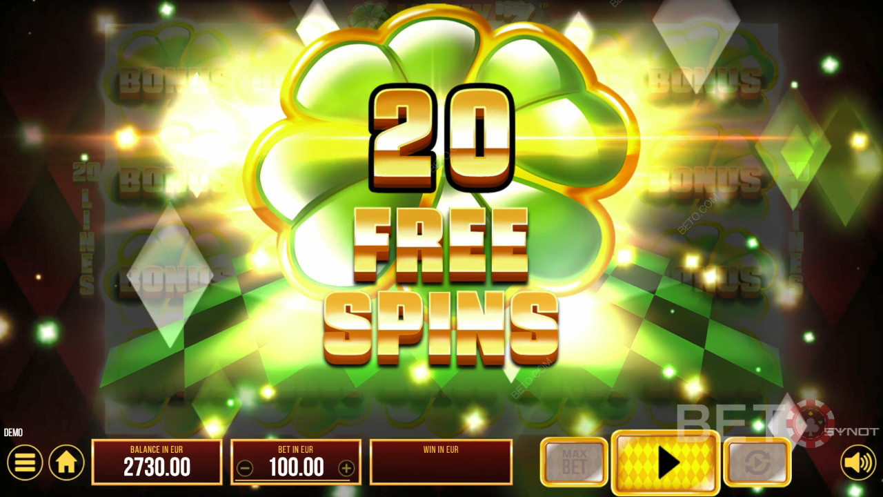 Võida 500x oma panus Lucky 77 video slotis!