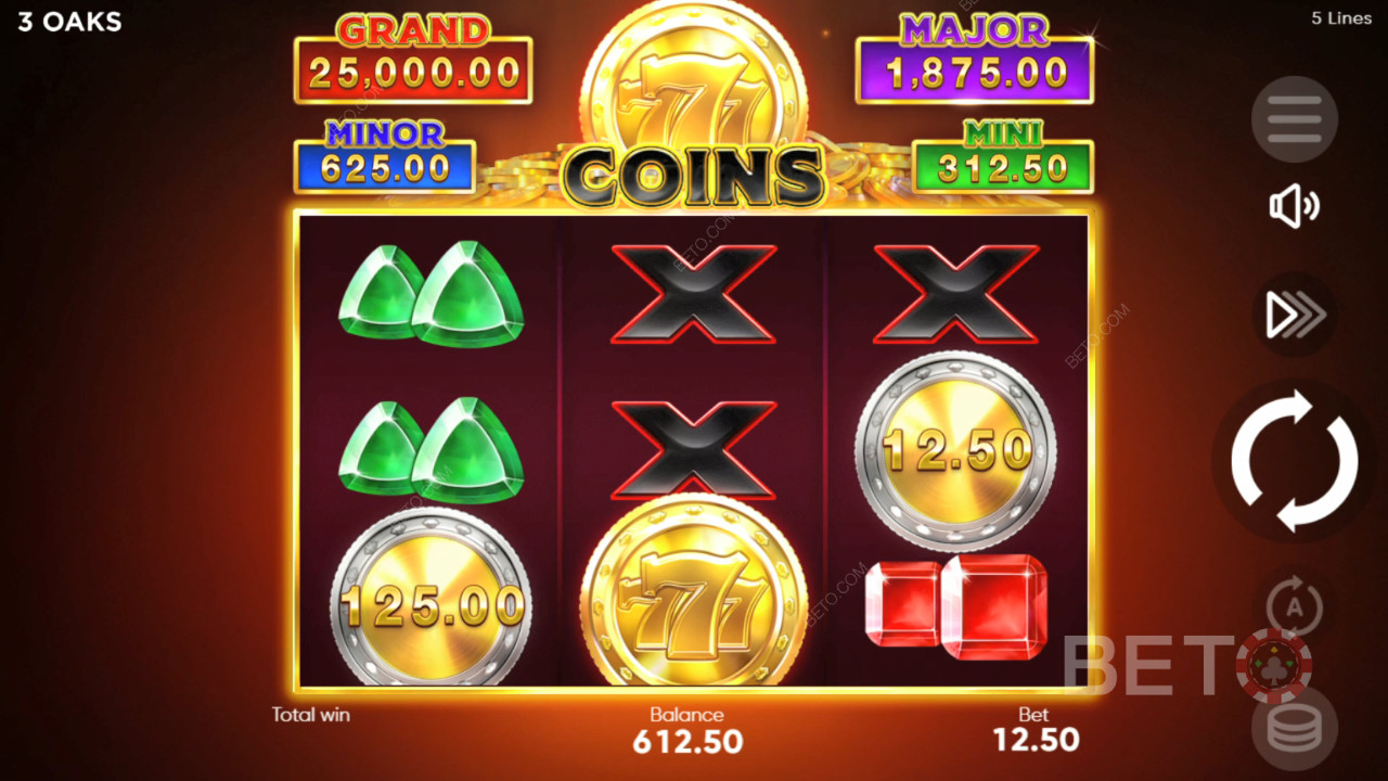 777 müntide läbivaatamine BETO Slots poolt