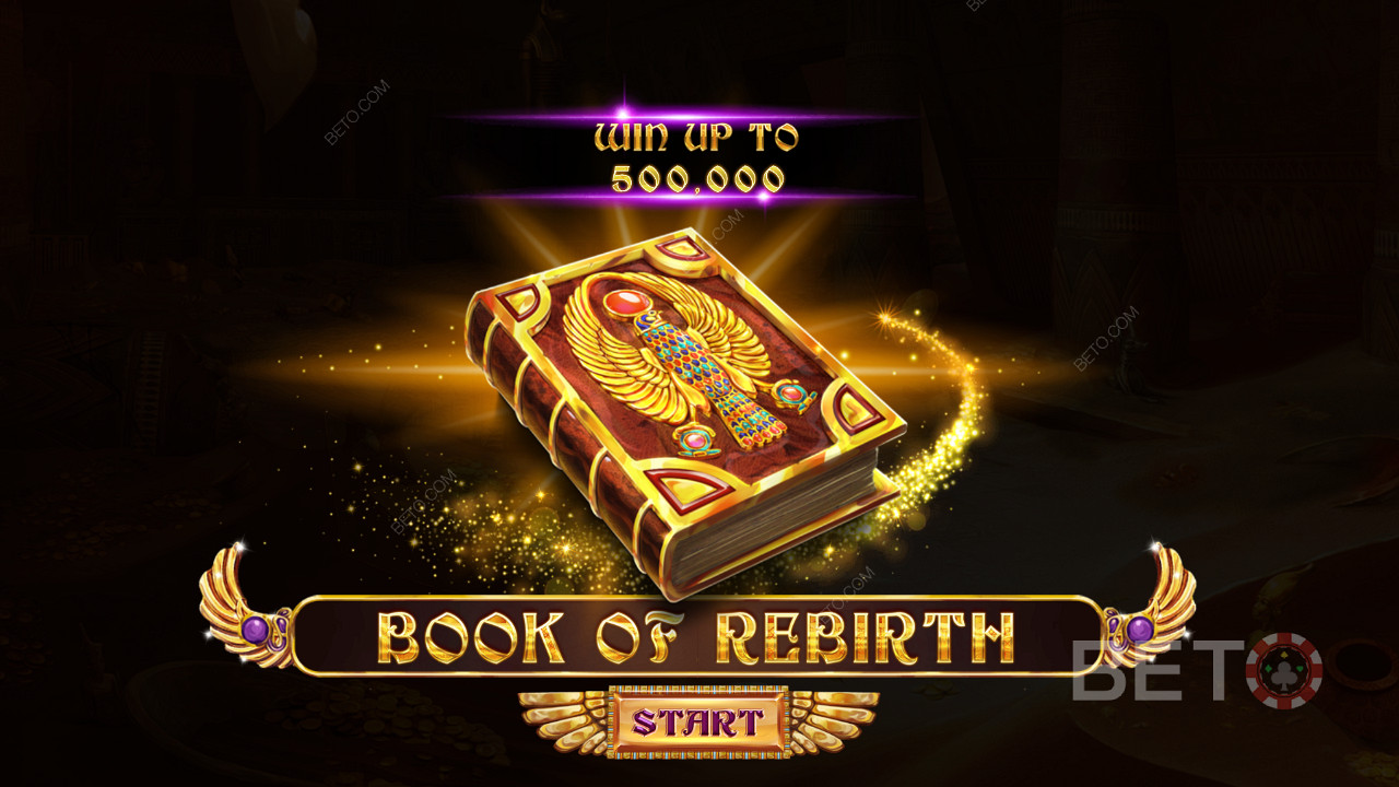 Laadimisekraan Book Of Rebirth