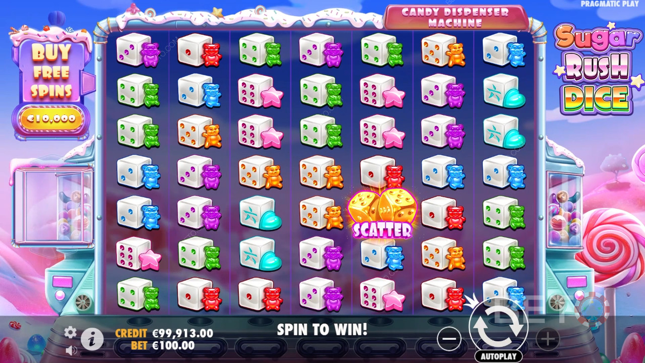 Otsus Sugar Rush Dice Online Slot kohta