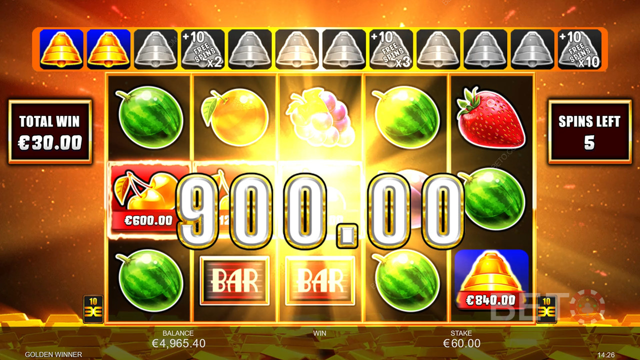 Otsus Golden Winner Online Slot kohta