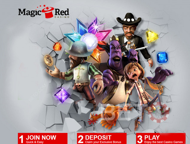 Magic Red kasiino - lõbus ja meelelahutuslik online kasiino
