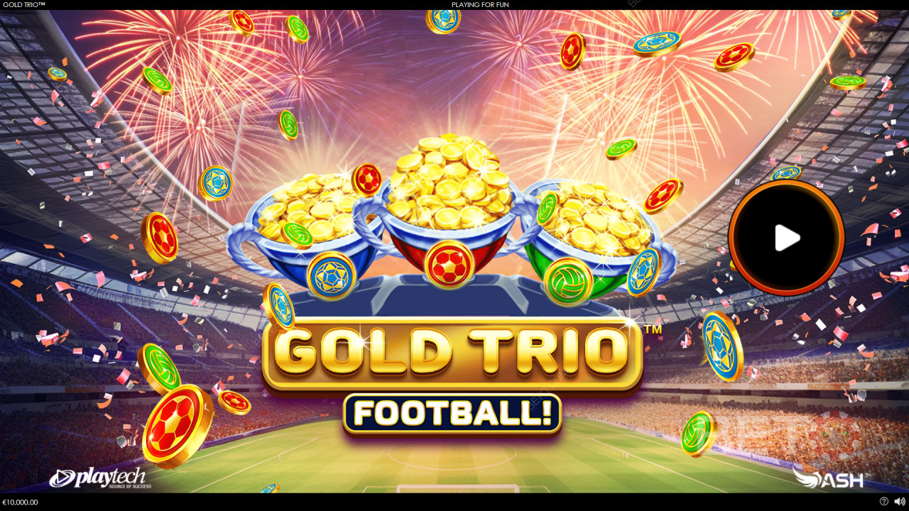 Kuldne trio: Jalgpall! Video Slot - Meie hinnang