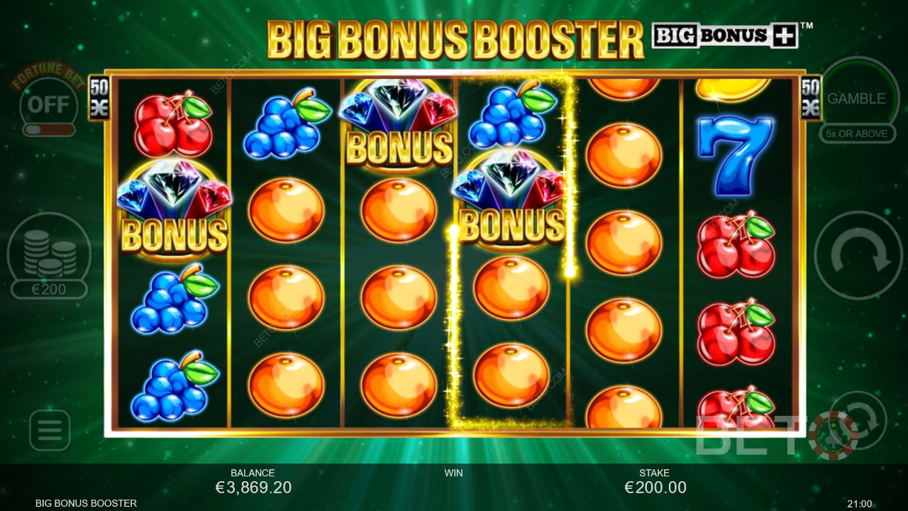 Suur boonus Booster: Mänguautomaat väärib keerutamist?