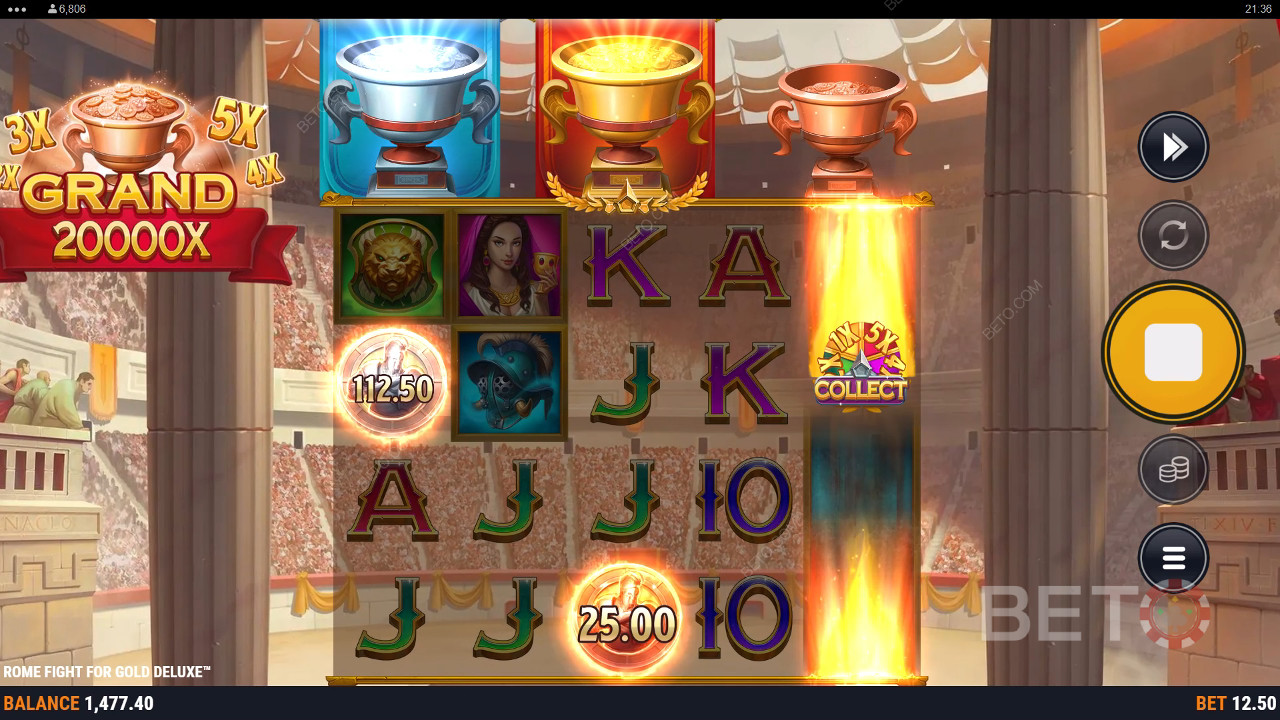 Rome Fight For Gold Deluxe läbivaatamine BETO Slots poolt