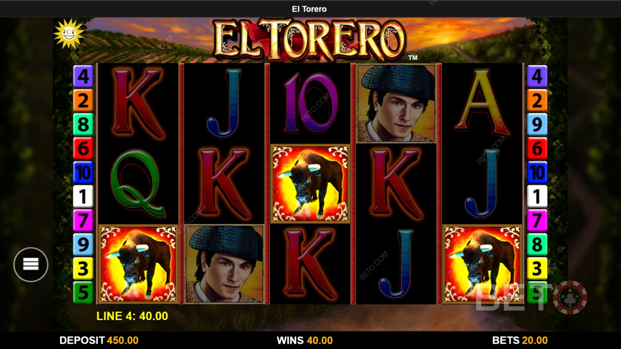 Boonusfunktsioonid, mida El Torero selgitab Reel Time Gaming