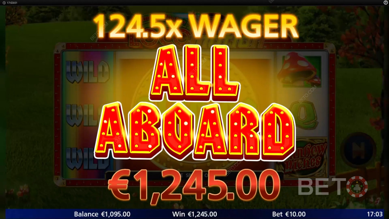 Kas Rainbow Riches Locomotion Slot on seda väärt?