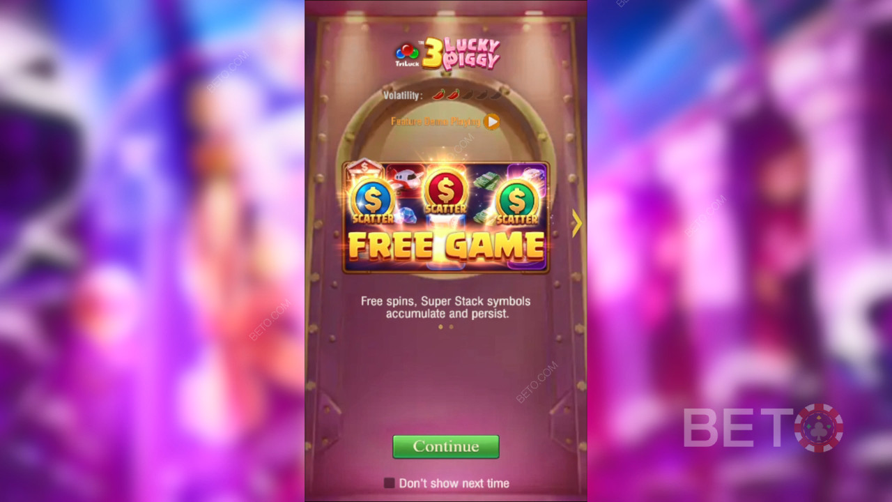 Võida 10,000x oma panus 3 Lucky Piggy video slotis!