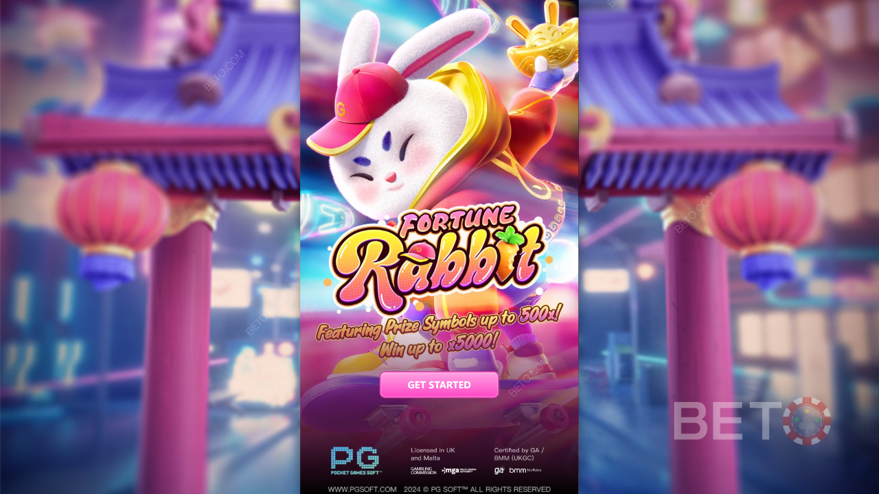 Võida 5,000x Sinu panus Fortune Rabbit Slot