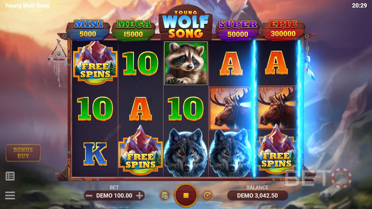 Young Wolf Song Review by BETO Slots