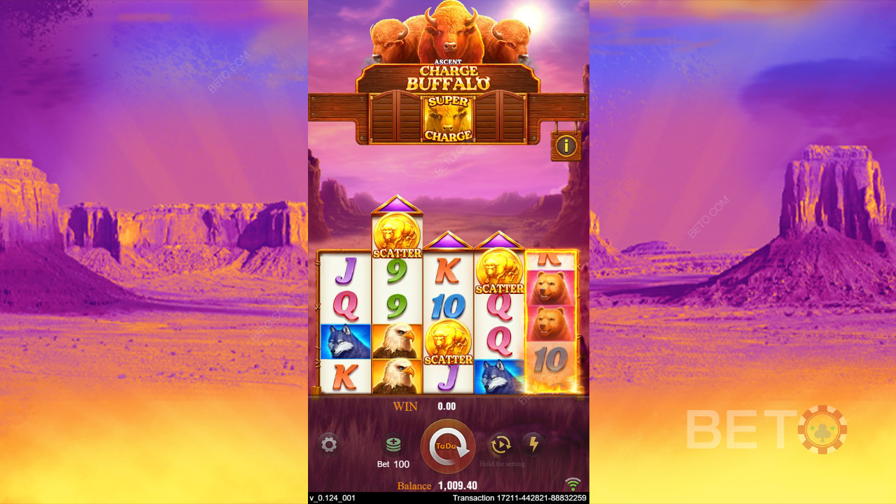 Laadige Buffalo-Ascent: Video Slot tasub keerutada?