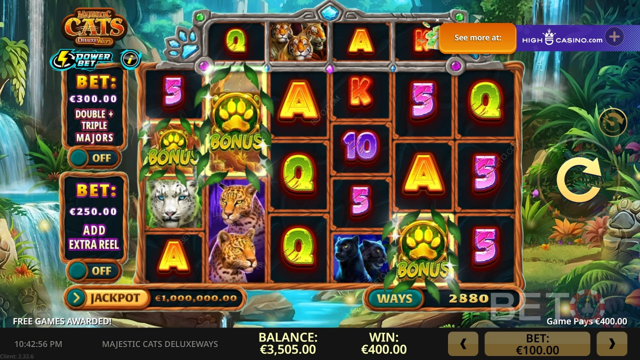 Majestic Cats DeluxeWays läbivaatamine BETO Slots poolt