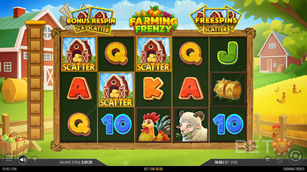 Farming Frenzy Review by BETO Slots