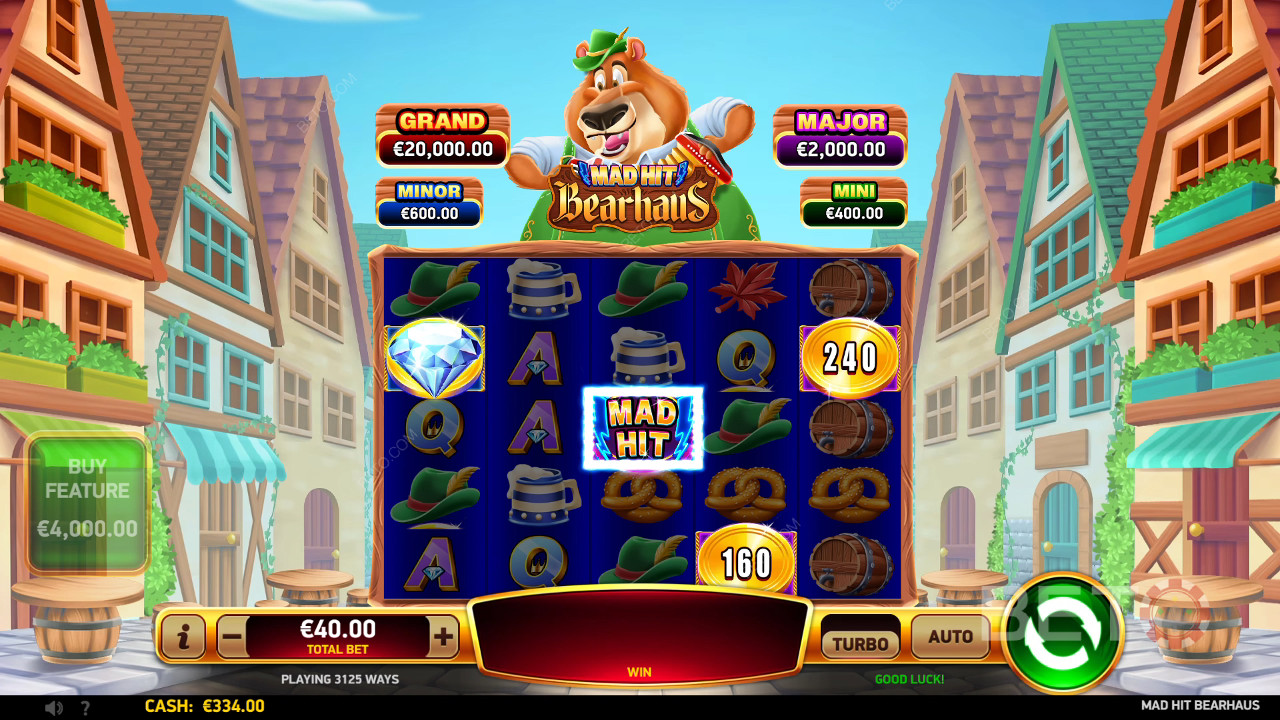 Mad Hit Bearhaus Review by BETO Slots