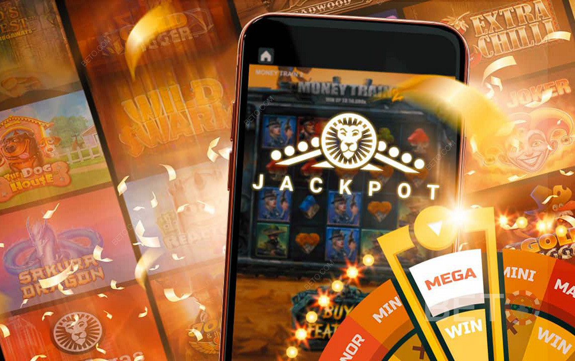 Progressiivsed jackpotid tippmängude pakkujate poolt on saadaval aadressil LeoVegas Casino.