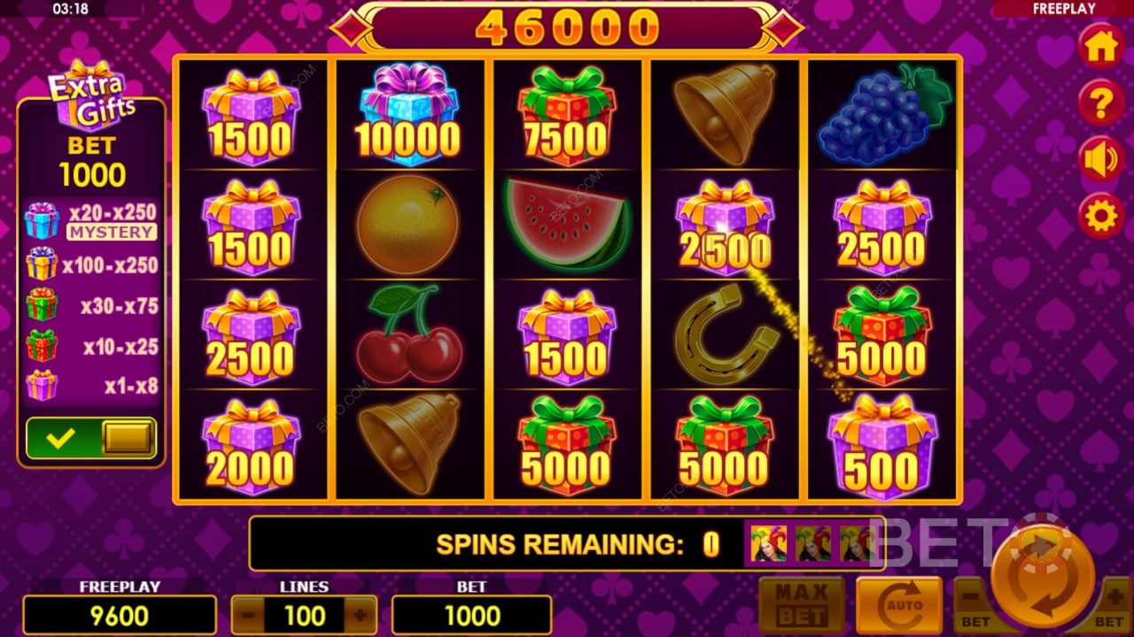 Lucky Joker 100 lisakingituse boonusfunktsioonid on selgitatud Lucky Joker 100 lisakingituse poolt Amatic Industries