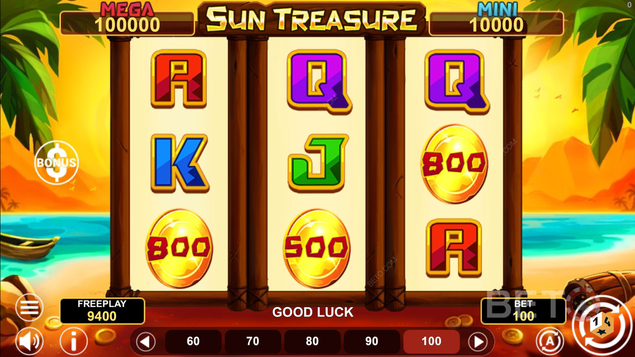 Sun Treasure Hold & Win Mängi Tasuta