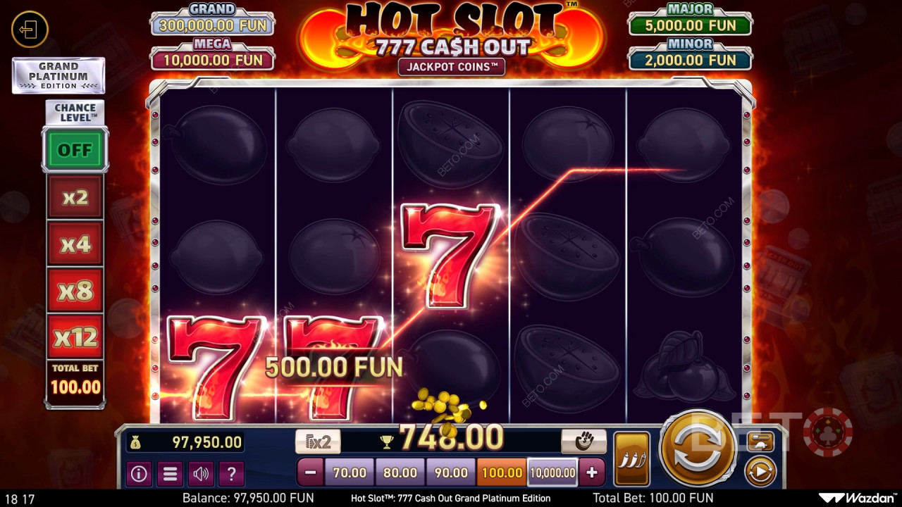 Hot Slot: 777 Cash Out Grand Platinum Edition Mängi Tasuta