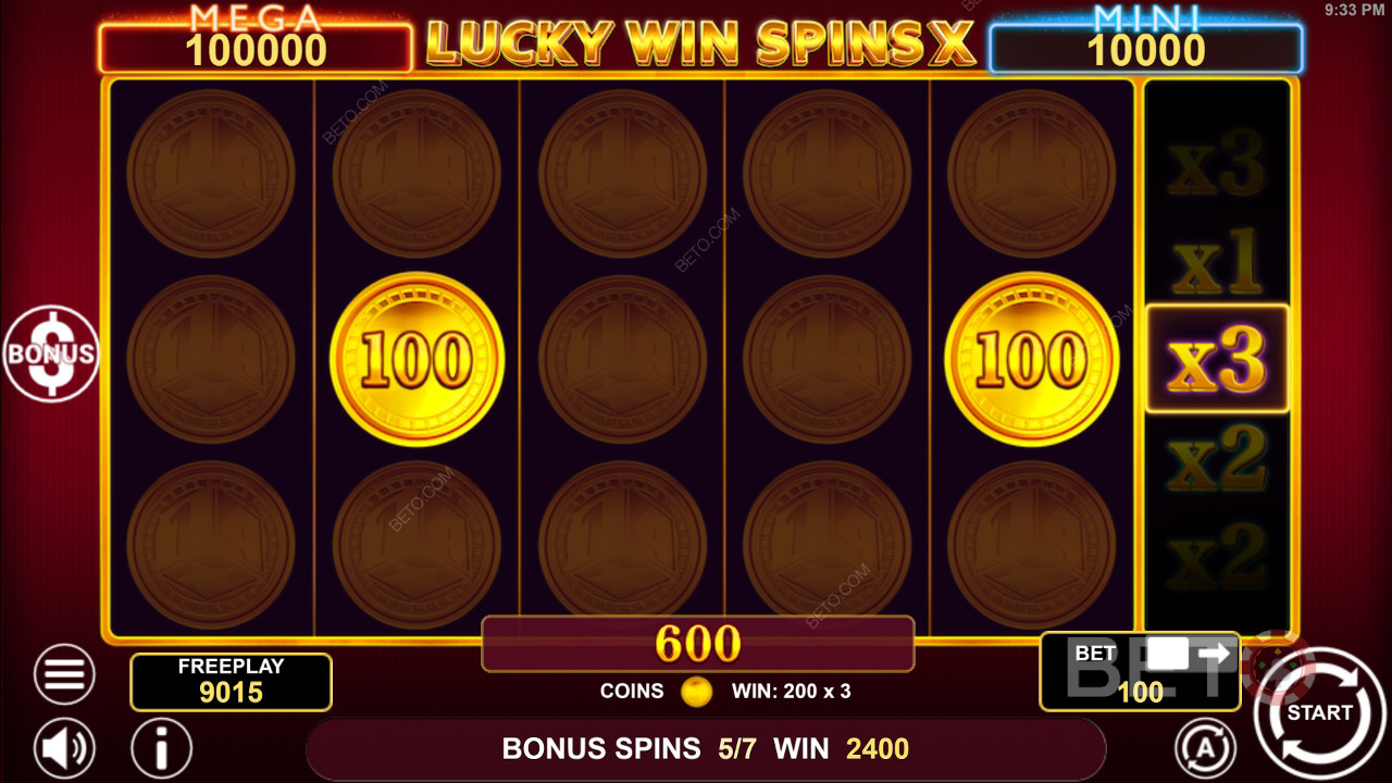 Kuidas mängida 1spin4wini Lucky Win Spins X-i Lucky Win Spins X-i