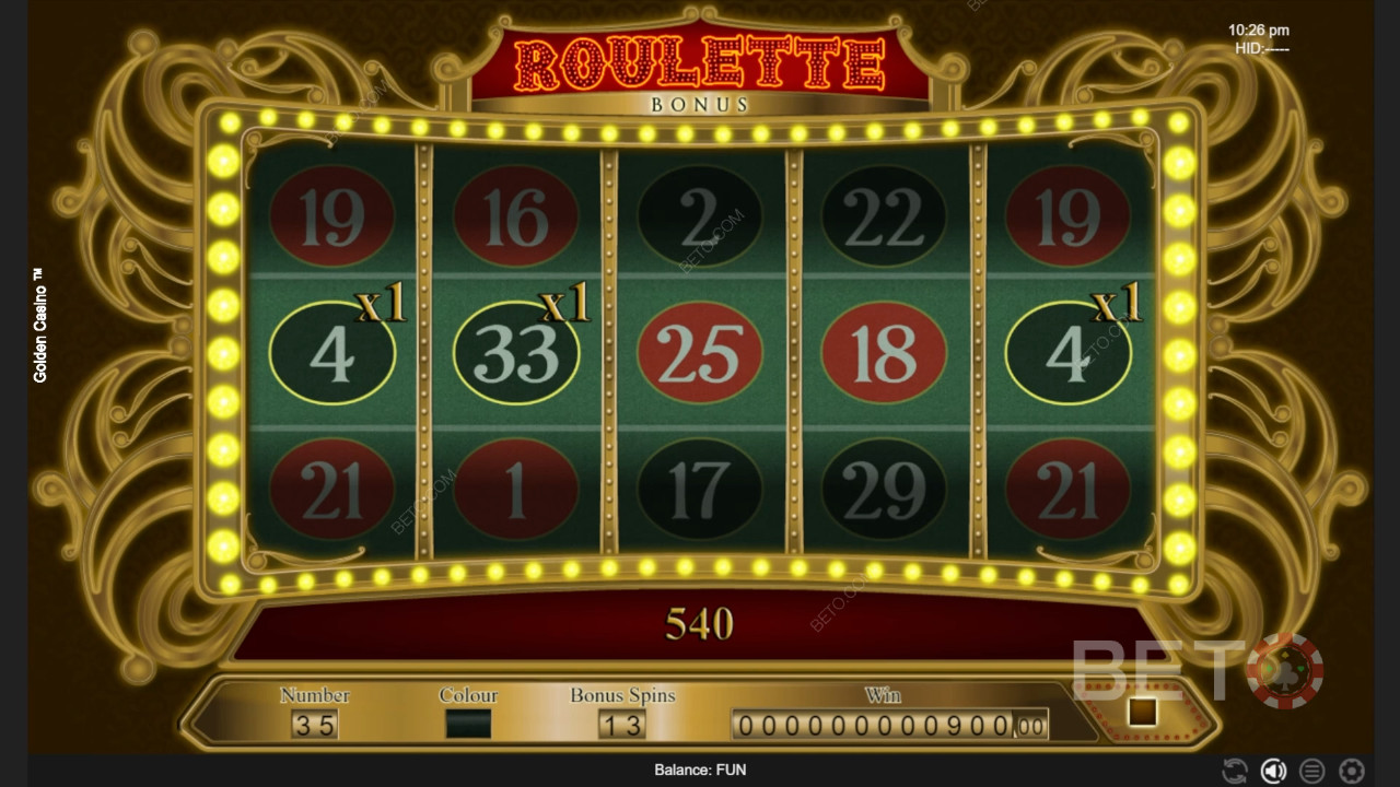Võida 2500x oma panus Golden Casino Slot Online!