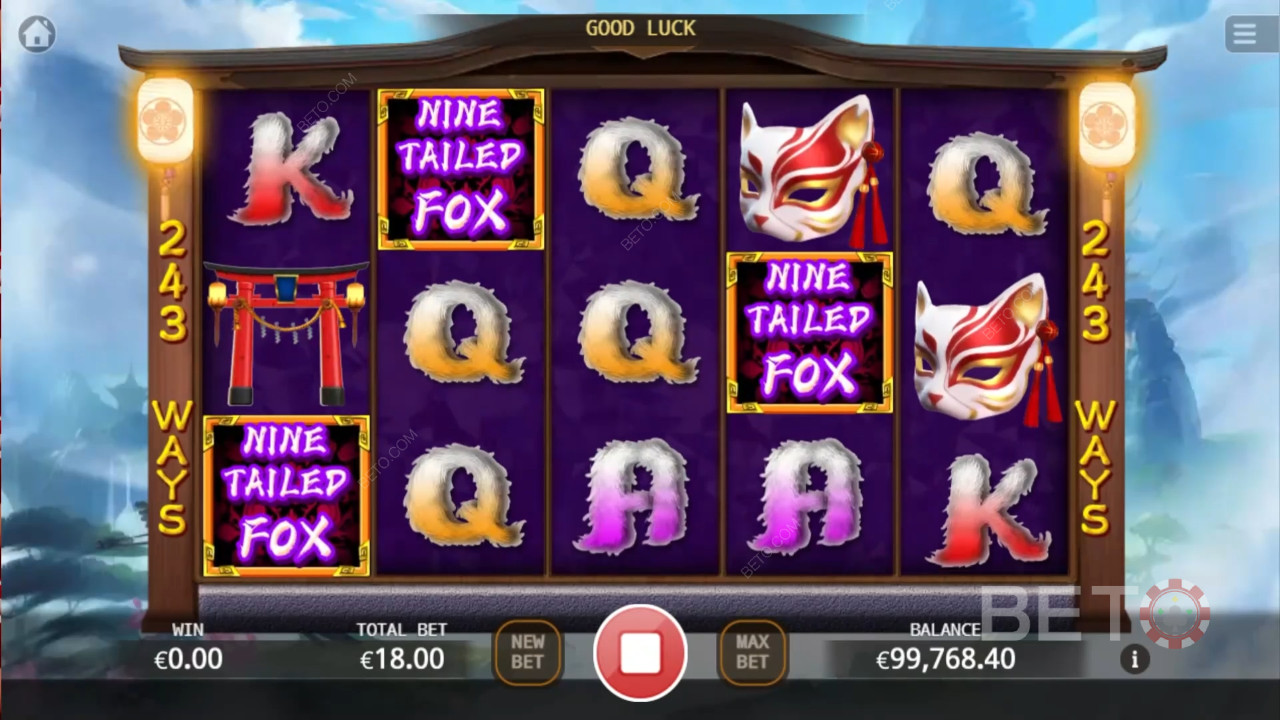 Üheksa Tailed Fox Review by BETO Slots