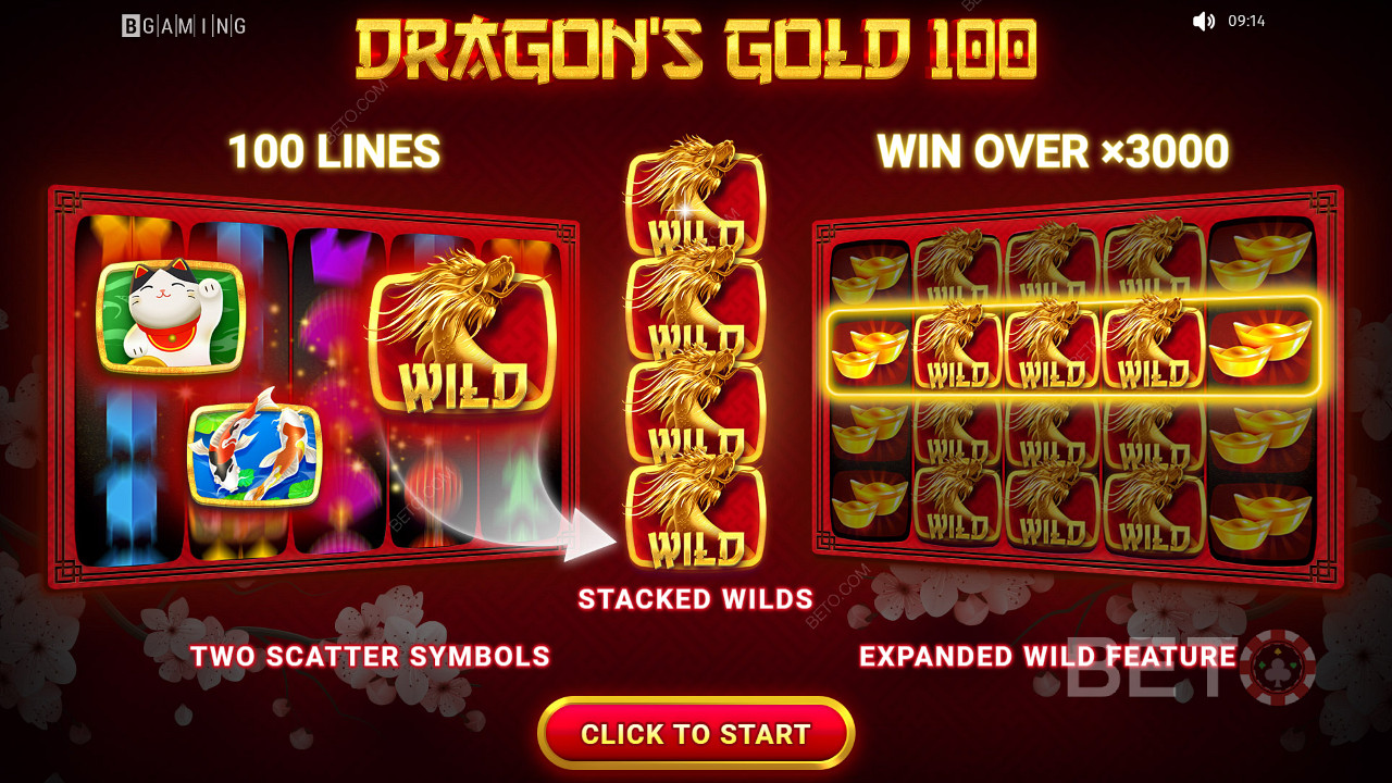 Ära jäta vahele põnevaid Scatter-sümboleid Dragons Gold