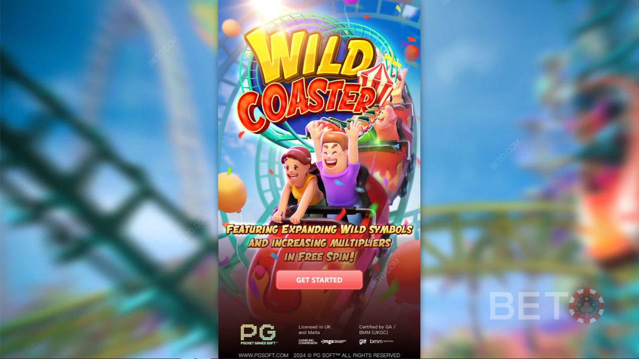 Võida 16,465x Sinu panus Wild Coaster Video Slot
