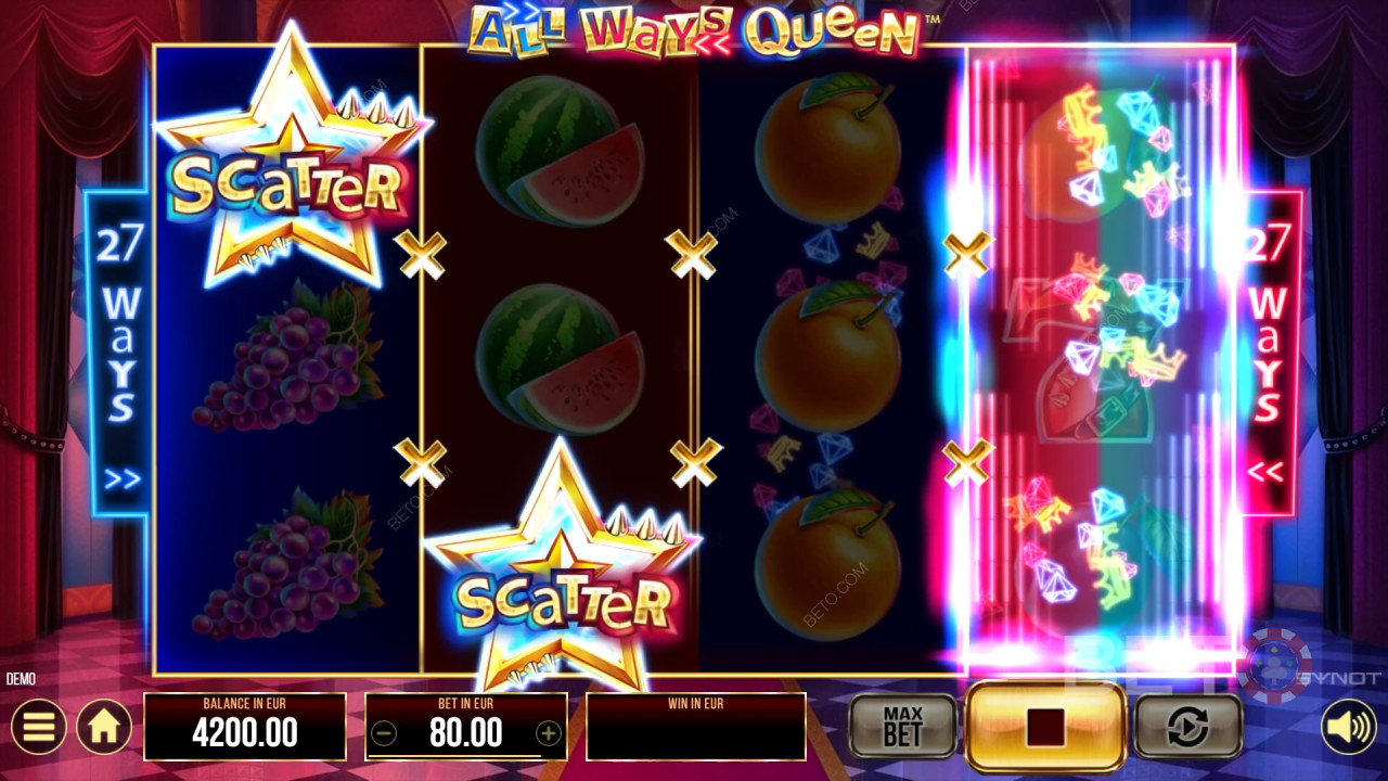 Kõik viisid Queen Review by BETO Slots