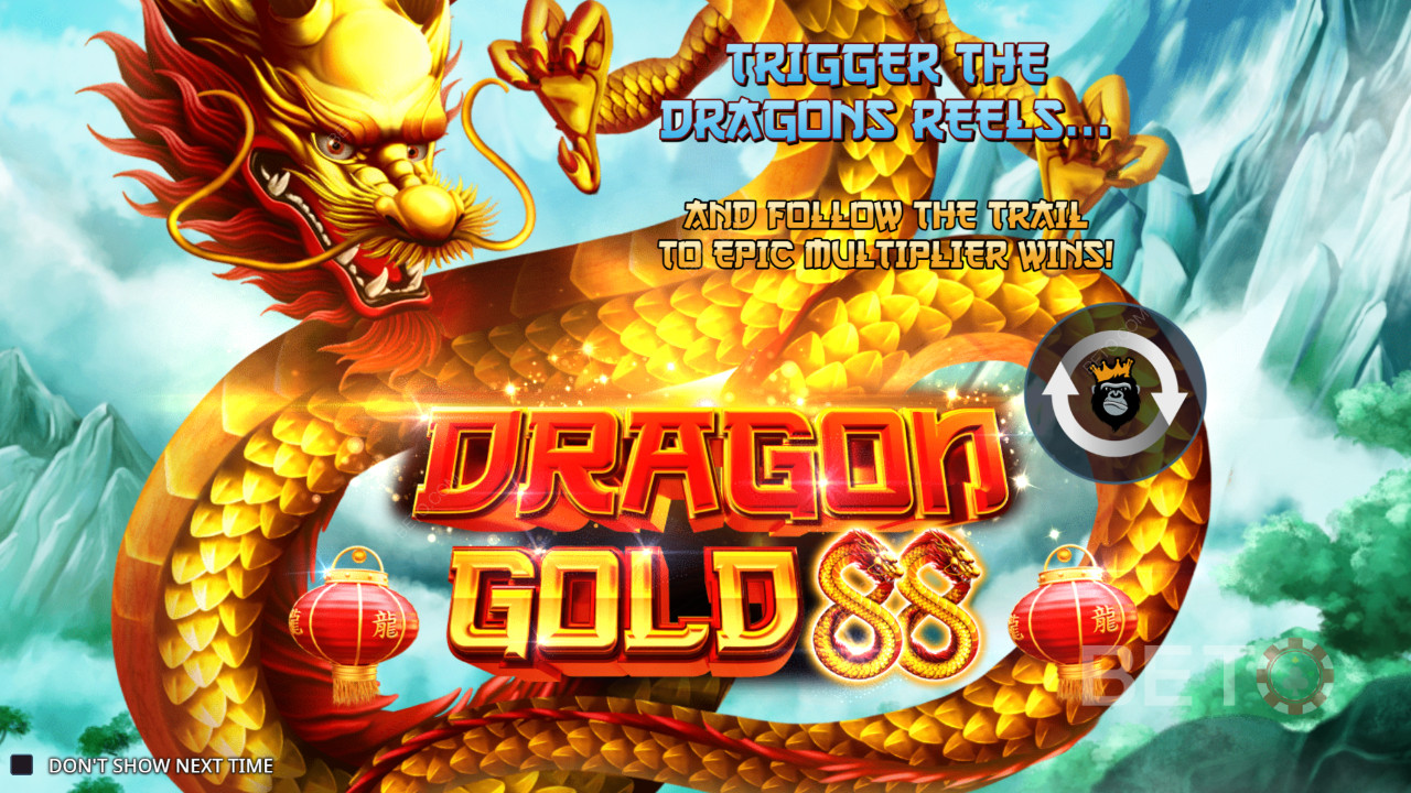 Võida 5000x oma panus Dragon Gold 88 slotis!