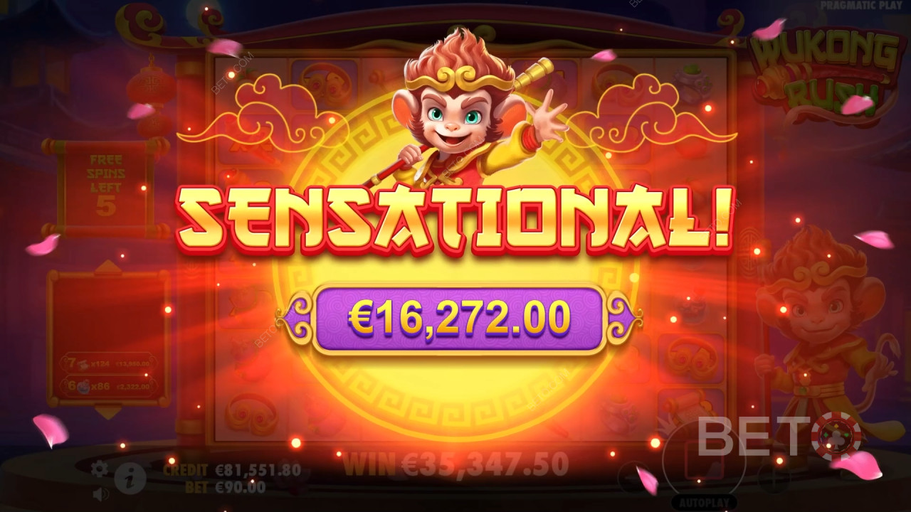 Monkey King Rush Review by BETO Slots