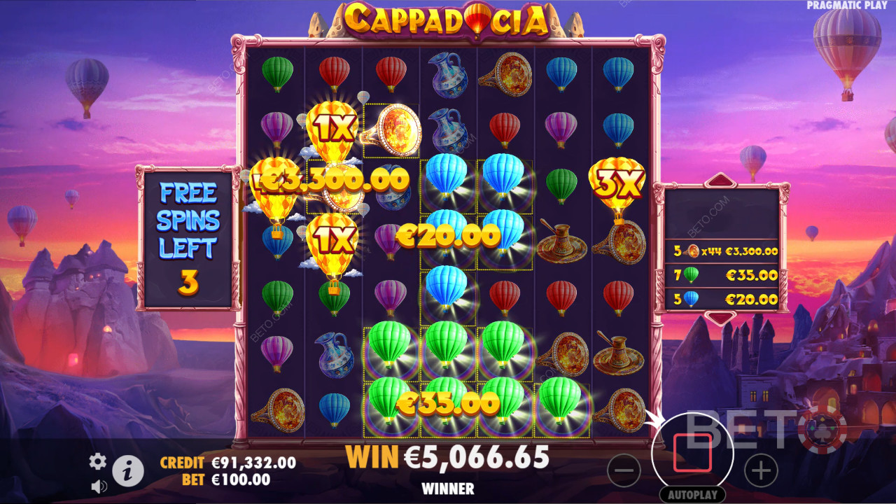 Cappadocia (Pragmatic Play) Mängi Tasuta